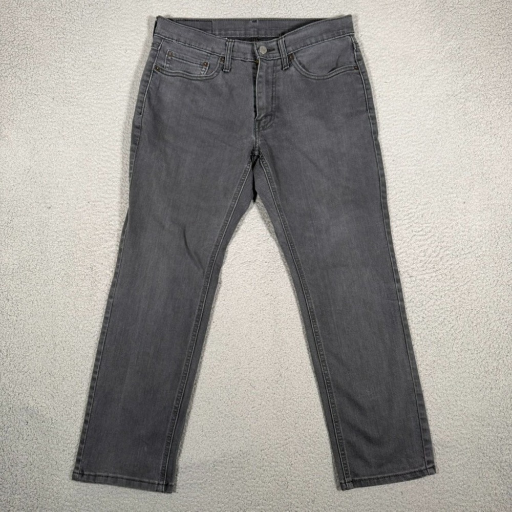 Levis Jeans Mens 31x27 Black 541 Athletic Fit Denim Casual Preppy Workwear Logo